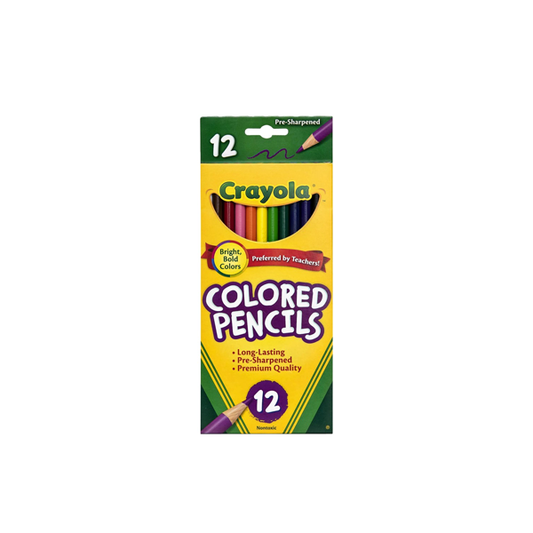 Crayola Coloured Pencils 12 Pack