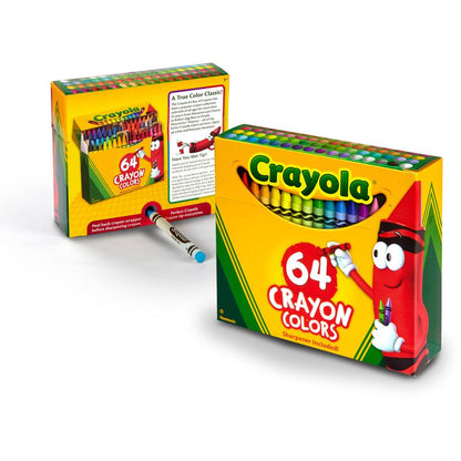 Crayola Crayon Box with Sharpener 64 Pack