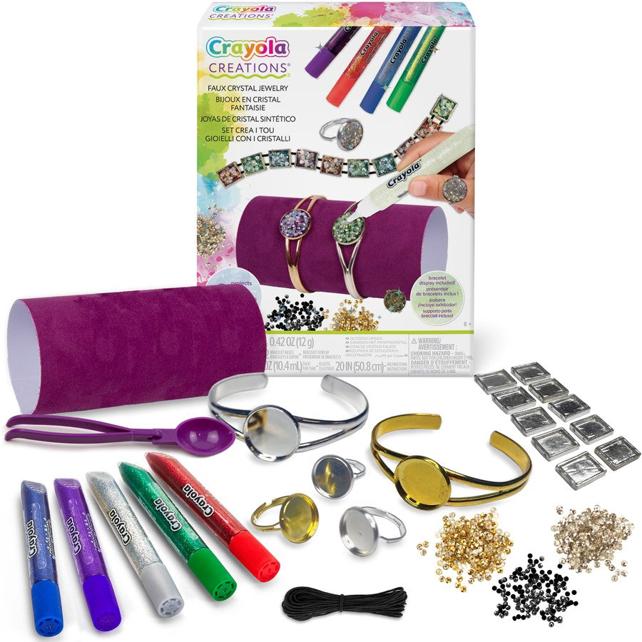 Crayola Creations Faux Crystal Jewelry Kit