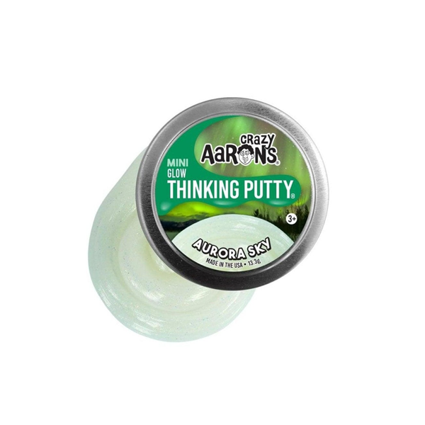 Crazy Aaron's 2 inch Star Effects Mini Thinking Putty Aurora Sky