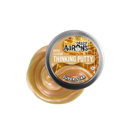 Crazy Aaron's 2 inch Star Effects Mini Thinking Putty Super Star