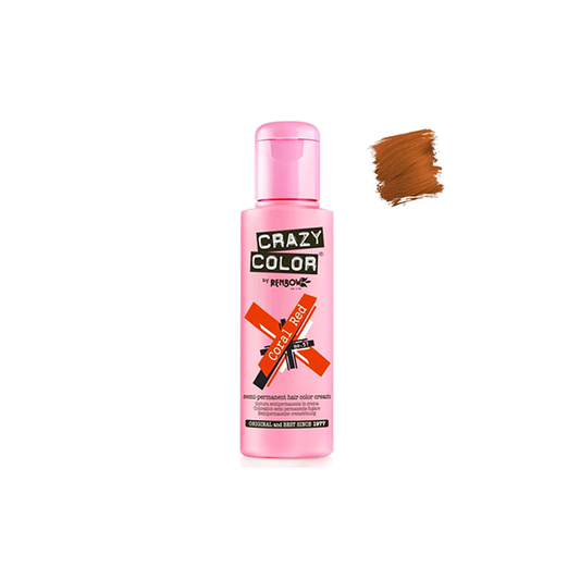 Crazy Color Semi Permanent Coral Red #057 100ml
