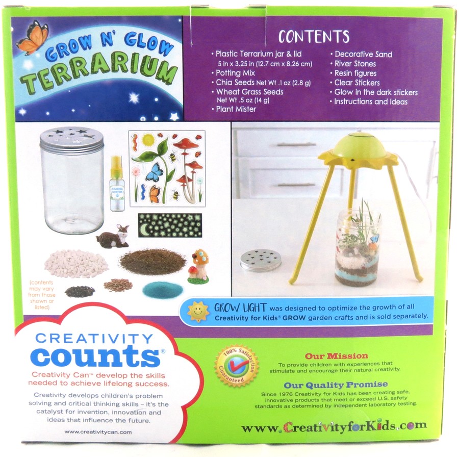 Creativity for Kids Grow N' Glow Terrarium