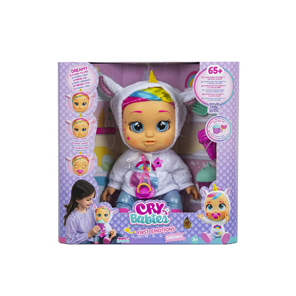 Cry Babies First Emotion Dreamy Interactive Doll