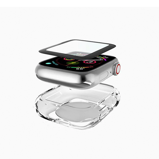 Cygnett 360 Degree Bumper & Screenguard Bundle for Apple Watch [44mm]