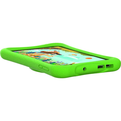 DGTEC 8 Tablet with Green Rugged Protect Case and Hinged Handle