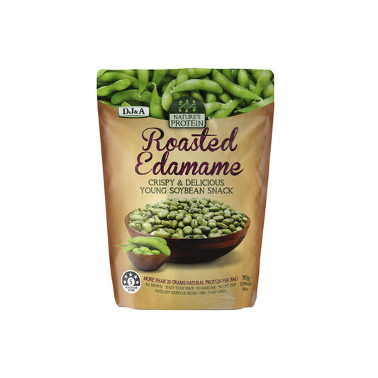 DJ&A Natures Protein Roasted Edamame | 50g