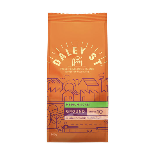 Daley Street Medium Coffee Ground | 200g