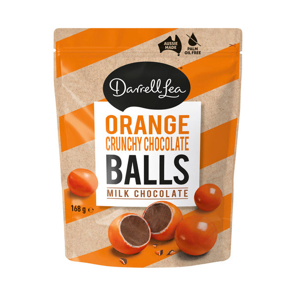 Darrell Lea Big Orange Chocolate Mega Balls | 168g