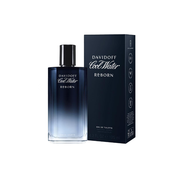 Davidoff Cool Water Reborn For Men Eau De Toilette 125ml