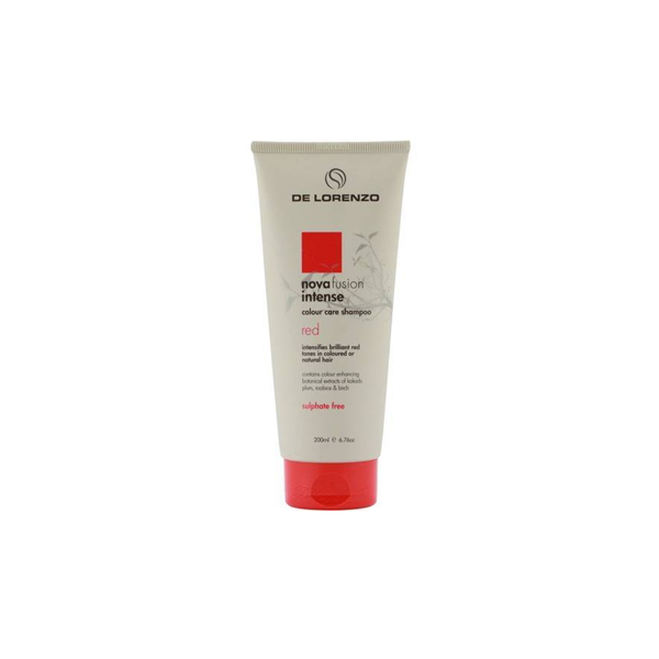 De Lorenzo Novafusion Intense Red Shampoo 200ml