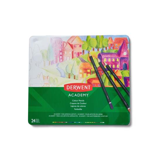 Derwent Academy Colour Pencils 24 Pack