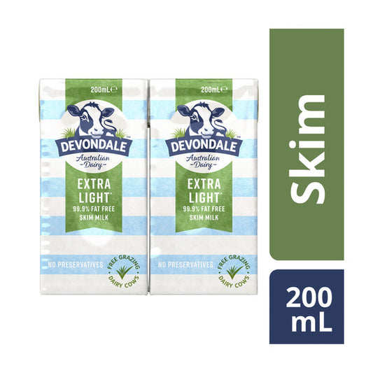 Devondale Skim Long Life Milk 6 pack | 1.2L