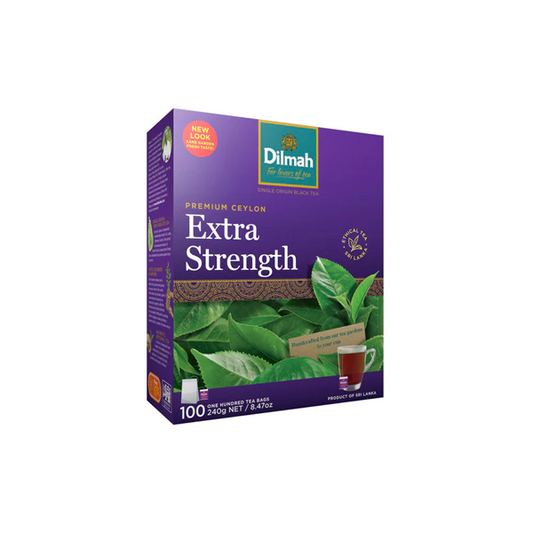 Dilmah Pure Ceylon Extra Strength Tea Bags 100 pack | 240g