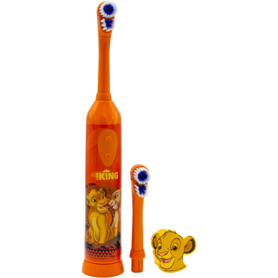 Disney Battery Toothbrush with Spare Head & Toothbrush Cap
