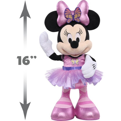 Disney Junior Minnie Mouse Butterfly Ballerina Plush 38cm