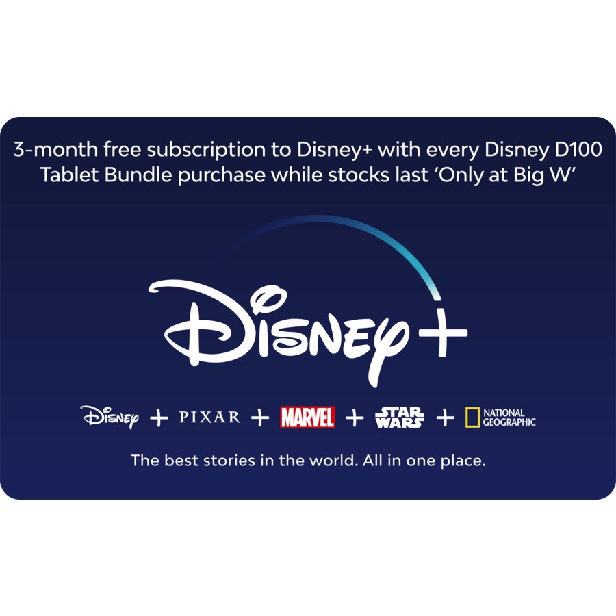 Disney Tablet & Headphones Bundle