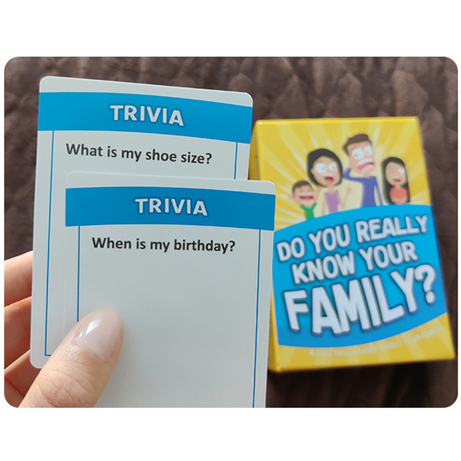 Do You Really Know Your Family A Fun Family Game