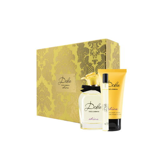 Dolce & Gabbana Dolce Shine Eau De Parfum 75ml 3 Piece Set