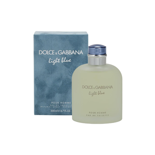 Dolce & Gabbana Light Blue For Men Eau de Toilette 200ml