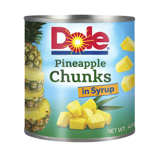 Dole Pineapple Chunks In Syrup | 439g