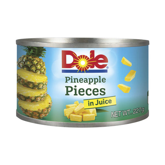 Dole Pineapple Pieces In Juice | 227g