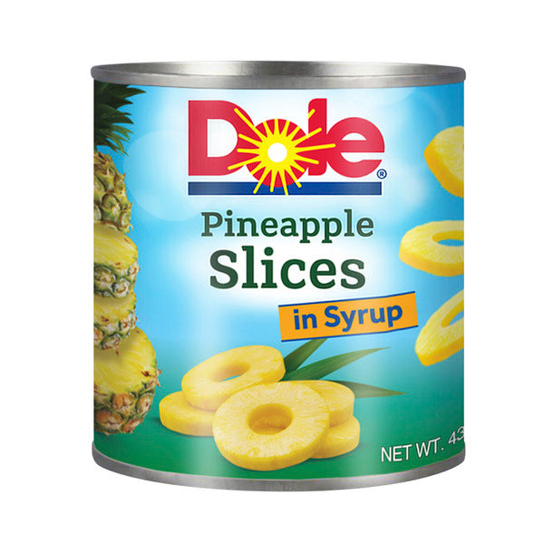 Dole Pineapple Slices In Syrup | 439g