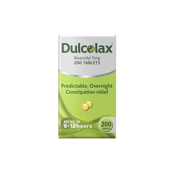 Dulcolax Laxatives for Constipation Relief 200 Tablets – Shop & Dispatch