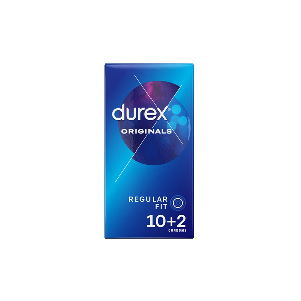 Durex Originals Regular Fit Condoms 10 + 2 Pack