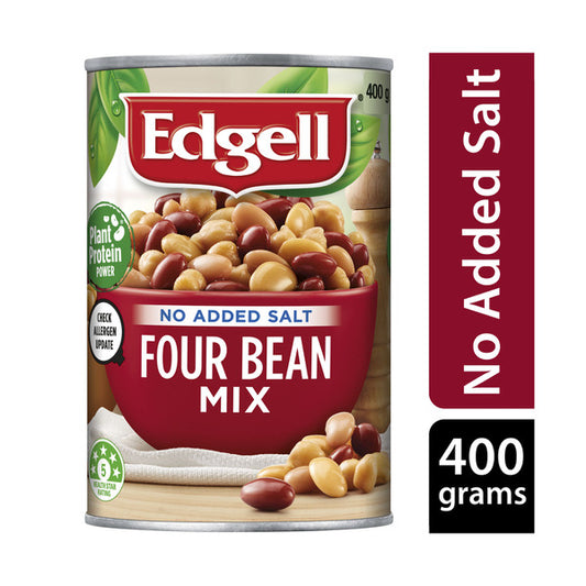 Edgell Four Bean Mix No Added Salt | 400g