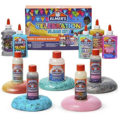 Elmer’s Celebration Slime Kit 10 Pack