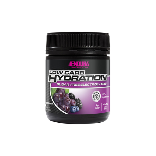 Endura Rehydration Low Carb Fuel Grapeberry 128g