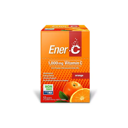 Ener-C Orange Effervescent Multivitamin Drink