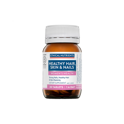 Ethical Nutrients Healthy Hair Skin & Nails 30 Tablets