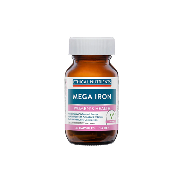 Ethical Nutrients Mega Iron 30 Capsules