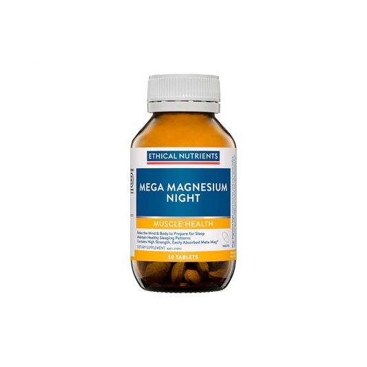 Ethical Nutrients Mega Magnesium Night 50 Tablets
