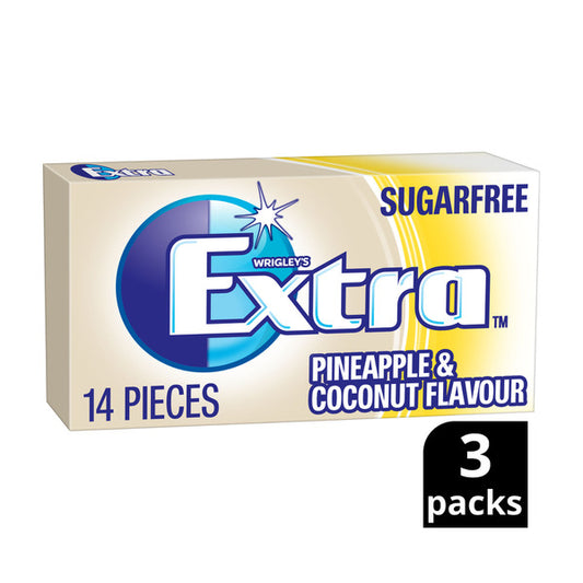 Extra Envelope Pineapple And Coconut Gum | 81g