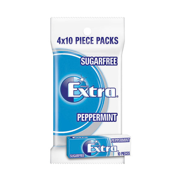 Extra Peppermint Sugar Free Chewing Gum 4x14g | 56g