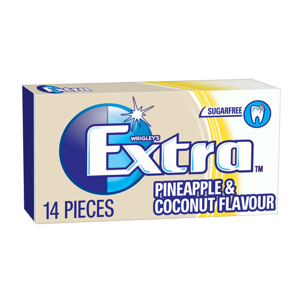 Extra Pineapple & Coconut Sugar Free Chewing Gum | 27g