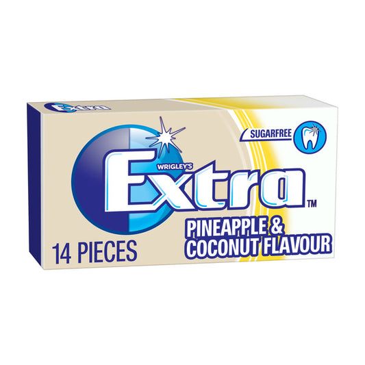 Extra Pineapple & Coconut Sugar Free Chewing Gum | 27g