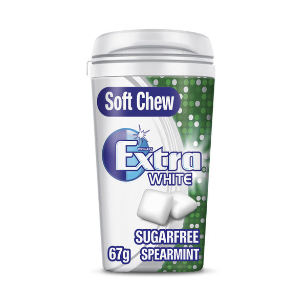 Extra White Soft Chew Spearmint Sugar Free Chewing Gum | 67g