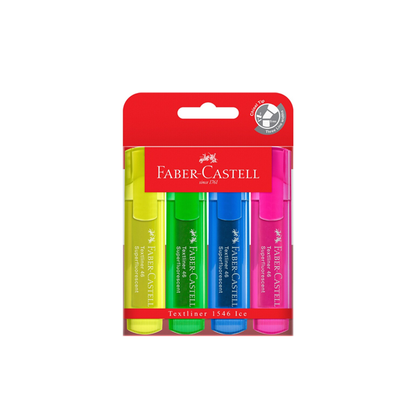 Faber-Castell Textliner Ice 4 Pack