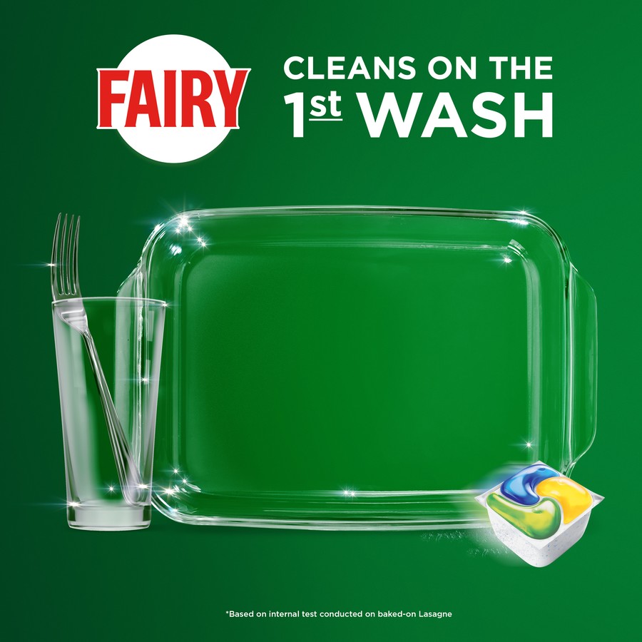 Fairy Platinum All In One Lemon Automatic Dishwasher 52 Tablets