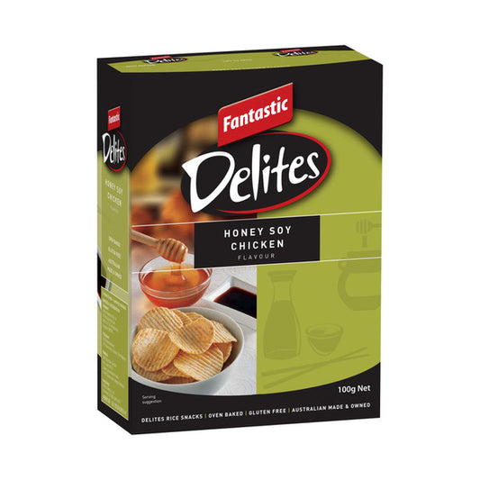 Fantastic Delites Rice Snacks Honey Soy Chicken | 100g