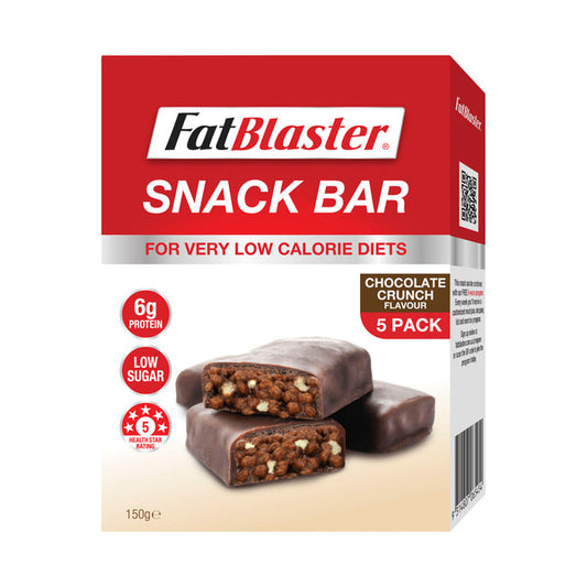 Fat Blaster Snack Bar Chococalte Crunch 5 Pack | 150g