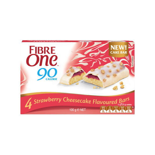 Fibre One Cake Bar Strawberry Cheesecake | 100g