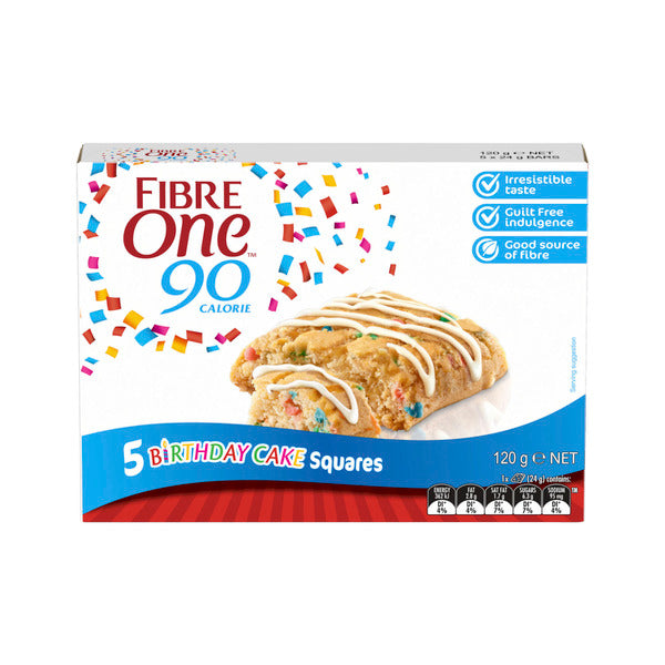 Fibre One Squares Birthday Cake | 120g