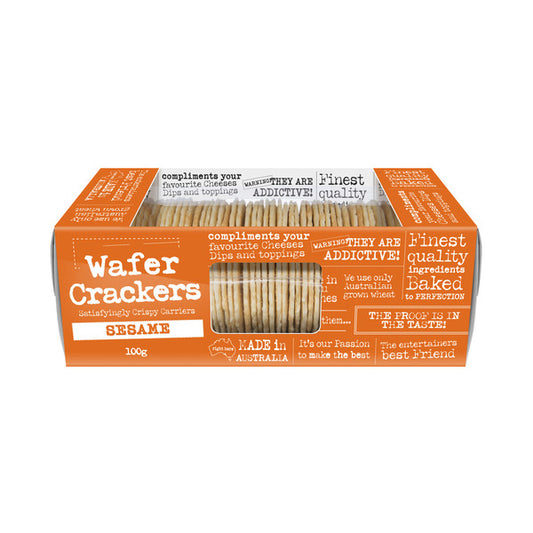 Fine Foods Sesame Wafer Crackers | 100g