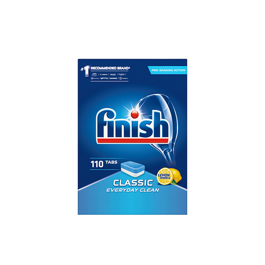 Finish Classic Lemon Sparkle Dishwashing Tablets 110 Pack