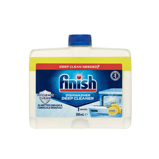 Finish Dishwasher Cleaner Lemon Liquid 250mL